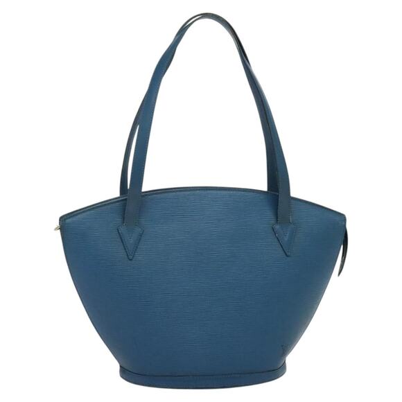 LOUIS VUITTON Epi Saint Jacques Shopping Shoulder Bag Blue M52275 - Picture 2 of 12